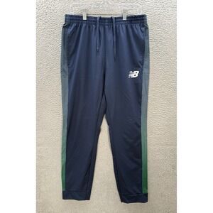 New Balance Track Pants Adult L Blue All Motion 4 Way Stretch Running Wind Pant